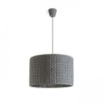 AINO 40 pendant grey chrome 230V LED E27 15W