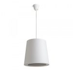 POLLOCK pendant white/light grey  230V LED E27 15W