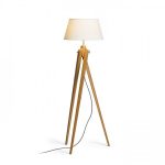 AMBITUS floor base  bamboo 230V LED E27 15W - Image 5