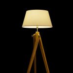 AMBITUS floor base  bamboo 230V LED E27 15W - Image 3