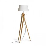 AMBITUS floor base  bamboo 230V LED E27 15W - Image 2