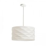 EZRA 40 pendant white PVC/grey  230V LED E27 15W - Image 5