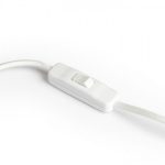 ZUMBA table  white PVC/wood/chrome 230V LED E14 11W - Image 5