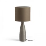 LAURA table beige grey  230V LED E27 15W