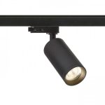 BELENOS for 3-circuit tracks black 230V LED GU10 9W