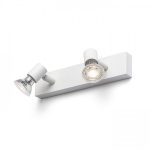 TRICA II wall white  230V GU10 2x25W