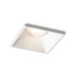 ZURI SQ recessed white 230V GU10 35W