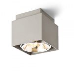 EX 111 square ceiling  brushed aluminum 230V/12V G53 50W - Image 2