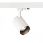 CONNOR for 3-circuit tracks white/black 230V LED GU10 10W