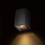 SELMA wall anthracite grey  230V LED GU10 8W IP54 - Image 3