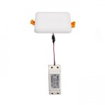 BELI SQ 10 recessed  frosted acrylic 230V LED 6W IP65  3000K - Image 5