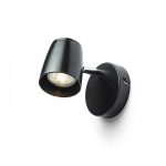 JOLI I wall black 230V LED GU10 10W