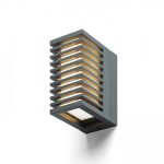 CLAIRE RC wall anthracite grey frosted acrylic 230V LED 6W IP54  3000K