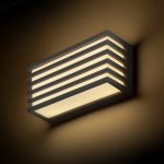 CLAIRE 21 wall anthracite grey frosted acrylic 230V LED 9W IP54  3000K - Image 3