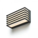 CLAIRE 21 wall anthracite grey frosted acrylic 230V LED 9W IP54  3000K - Image 2