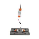 BJORK SQ 20 recessed black 230V LED 18W 3000K - Image 3