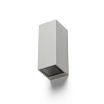 DESMOND II wall silver grey 230V GU10 2x35W IP44 - Image 2