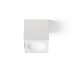 SENZA SQ ceiling white clear glass 230V LED 6W IP65  3000K - Image 3