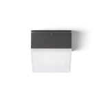 ORIN SQ ceiling anthracite grey satinated acrylic 230V LED 10W IP54 3000K - Image 3