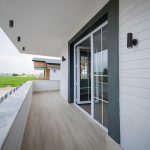 SORANO II wall black plastic 230V LED GU10 2x8W IP44 - Image 2