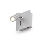 MIG wall matt nickel 230V LED 3W 30° 3000K - Image 5