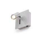 MIG wall matt nickel 230V LED 3W 30° 3000K - Image 4