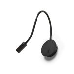 VALE wall black 230V LED 3W 30° 3000K