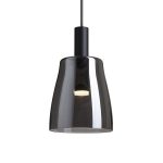 BELLINI M LED pendant black smoke-colored glass 230V LED 5W 30°  3000K - Image 5
