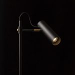 VARIA floor black brass 230V LED GU10 9W - Image 4