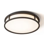 GRANDE LED 35 ceiling opal-colored glass/black 230V LED 24W IP44 3000K - Image 3