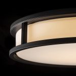 GRANDE LED 35 ceiling opal-colored glass/black 230V LED 24W IP44 3000K - Image 5