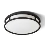 GRANDE LED 35 ceiling opal-colored glass/black 230V LED 24W IP44 3000K - Image 2