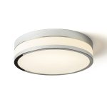 CIRA LED 35 ceiling  opal-colored glass/chrome 230V LED 24W IP44  3000K - Image 2