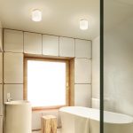 ARANA R 17 ceiling opal-colored glass/chrome 230V LED E27 11W IP44 - Image 3