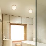 VENICE 23 ceiling  clear glass/opal-colored glass/chrome 230V LED E27 11W IP44 - Image 3