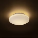 SARA LED 26 ceiling  opal-colored glass/chrome 230V LED 12W IP44  3000K - Image 2