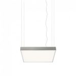 STRUCTURAL LED 55x55 pendant  brushed aluminum 230V LED 48W  3000K