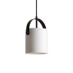 JULIETTA 16 pendant  opal-colored glass/black 230V LED E27 15W - Image 2