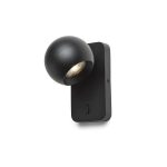 SIENA wall black  230V LED GU10 9W