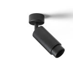 OPTIMUS ceiling black 230V LED GU10 9W 10 50°