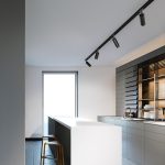 OPTIMUS for 1-circuit tracks black 230V LED GU10 9W 10 50° - Image 3