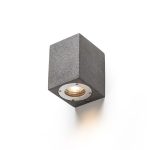 KANE I wall  concrete/dark granite 230V LED GU10 5W IP65 - Image 4