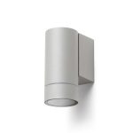 MIZZI NEW I wall silver grey  230V LED GU10 8W IP65 - Image 2