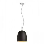COROA NEW 28 pendant black chrome 230V LED E27 15W