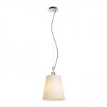 BABU NEW 22 pendant  opal-colored glass/chrome 230V LED E27 15W - Image 2