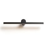 LUISA 60 wall black 230V LED 12W IP54 3000K - Image 2