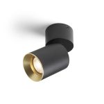 DARIO ceiling black brushed brass 230V LED GU10 9W - Image 4