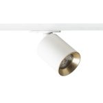 DARIO for 1-circuit tracks white brushed brass 230V LED GU10 9W - Image 4