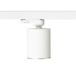 DARIO for 3-circuit tracks white brushed brass 230V LED GU10 9W - Image 3