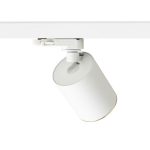 DARIO for 3-circuit tracks white brushed brass 230V LED GU10 9W - Image 2